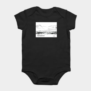 Nunavut Canada Baby Bodysuit